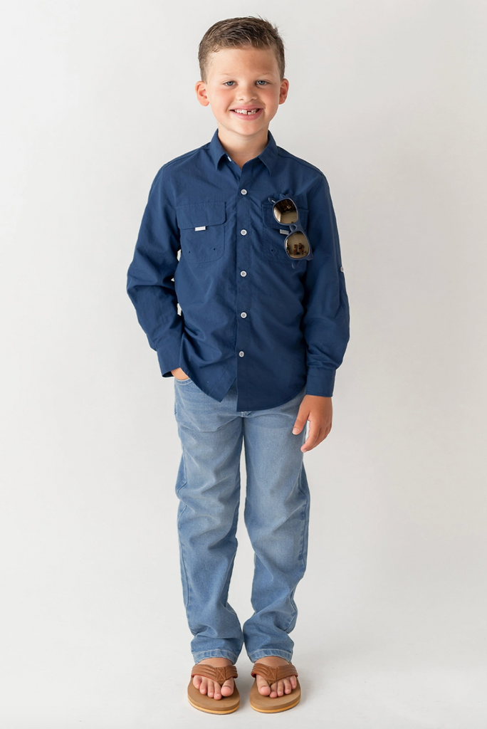 Boys Fishing Shirt