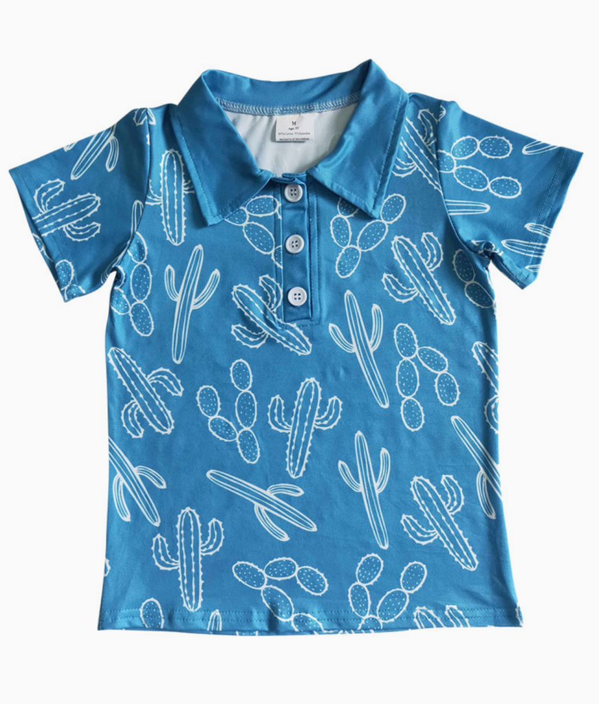 Boys Cactus Polo